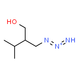 ChemSpider 2D Image | 1-[2-(Hydroxymethyl)-3-methylbutyl]-1,2-triazadien-2-ium | C6H14N3O