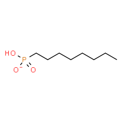 ChemSpider 2D Image | Hydrogen octylphosphonate | C8H18O3P