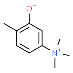 ChemSpider 2D Image | 2-Methyl-5-(trimethylammonio)phenolate | C10H15NO