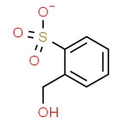 ChemSpider 2D Image | 2-(Hydroxymethyl)benzenesulfonate | C7H7O4S
