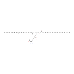 ChemSpider 2D Image | 2-Ammonio-8-[(9E,12E)-9,12-octadecadienoyloxy]-5-oxido-11-oxo-4,6,10-trioxa-5-phosphaoctacosan-1-oate 5-oxide | C42H77NO10P