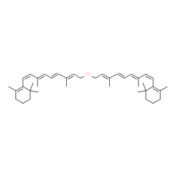 ChemSpider 2D Image | (7cis)-O~15~-[(2E,4E,6E,8Z)-3,7-Dimethyl-9-(2,6,6-trimethyl-1-cyclohexen-1-yl)-2,4,6,8-nonatetraen-1-yl]retinol | C40H58O