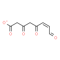 ChemSpider 2D Image | (6Z)-3,5,8-Trioxo-6-octenoate | C8H7O5