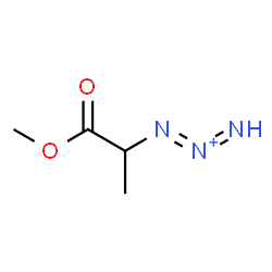 ChemSpider 2D Image | 1-(1-Methoxy-1-oxo-2-propanyl)-1,2-triazadien-2-ium | C4H8N3O2