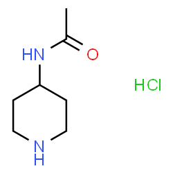 ChemSpider 2D Image | N-(piperidin-4-yl)acetamide hydrochloride | C7H15ClN2O