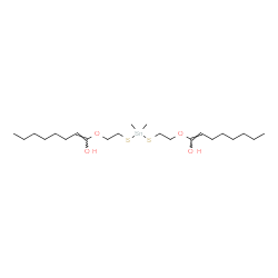 ChemSpider 2D Image | (7E,18E)-13,13-Dimethyl-9,17-dioxa-12,14-dithia-13-stannapentacosa-7,18-diene-8,18-diol | C22H44O4S2Sn