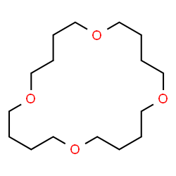 ChemSpider 2D Image | 1,6,11,16-Tetraoxacycloicosane | C16H32O4