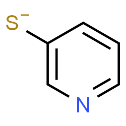 ChemSpider 2D Image | 3-Pyridinethiolate | C5H4NS