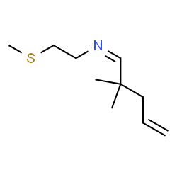 ChemSpider 2D Image | (1Z)-2,2-Dimethyl-N-[2-(methylsulfanyl)ethyl]-4-penten-1-imine | C10H19NS