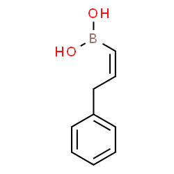 ChemSpider 2D Image | (Z)-(3-Phenylprop-1-en-1-yl)boronic acid | C9H11BO2