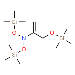 ChemSpider 2D Image | N,N,3-Tris[(trimethylsilyl)oxy]-1-propen-2-amine | C12H31NO3Si3