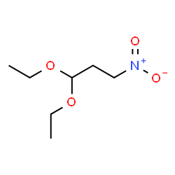 ChemSpider 2D Image | 1,1-Diethoxy-3-nitropropane | C7H15NO4