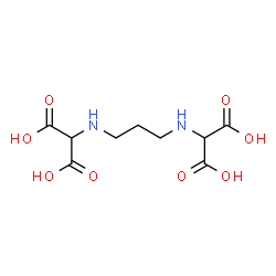 ChemSpider 2D Image | 2,2'-(1,3-Propanediyldiimino)dimalonic acid | C9H14N2O8