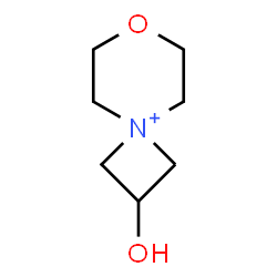 ChemSpider 2D Image | 2-Hydroxy-7-oxa-4-azoniaspiro[3.5]nonane | C7H14NO2
