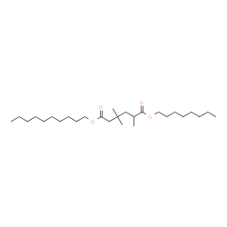 ChemSpider 2D Image | 6-Decyl 1-octyl 2,4,4-trimethylhexanedioate | C27H52O4
