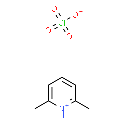 ChemSpider 2D Image | 2,6-Dimethylpyridinium perchlorate | C7H10ClNO4