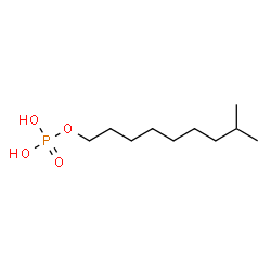 ChemSpider 2D Image | 8-Methylnonyl dihydrogen phosphate | C10H23O4P