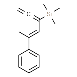 ChemSpider 2D Image | Trimethyl[(4E)-5-phenyl-1,2,4-hexatrien-3-yl]silane | C15H20Si