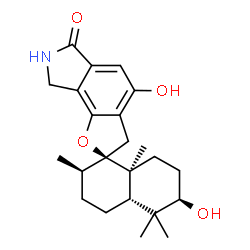 ChemSpider 2D Image | Stachybotrylactam | C23H31NO4