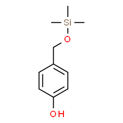ChemSpider 2D Image | 4-{[(Trimethylsilyl)oxy]methyl}phenol | C10H16O2Si