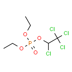 ChemSpider 2D Image | Diethyl 1,2,2,2-tetrachloroethyl phosphate | C6H11Cl4O4P
