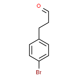 ChemSpider 2D Image | 4-Bromophenylpropanal | C9H9BrO