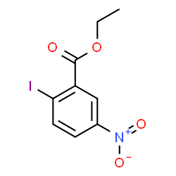 ChemSpider 2D Image | Ethyl 2-iodo-5-nitrobenzoate | C9H8INO4