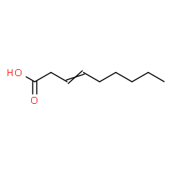 ChemSpider 2D Image | 3-Nonenoic acid | C9H16O2