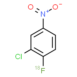 ChemSpider 2D Image | 2-Chloro-1-(~18~F)fluoro-4-nitrobenzene | C6H3Cl18FNO2