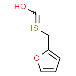 ChemSpider 2D Image | (E)-(2-furylmethyl-$l^{3}-sulfanylidene)methanol | C6H7O2S