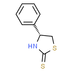 ChemSpider 2D Image | (R)-4-Phenylthiazolidine-2-thione | C9H9NS2