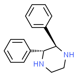 ChemSpider 2D Image | (2R,3R)-2,3-Diphenylpiperazine | C16H18N2