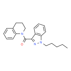 ChemSpider 2D Image | THQ-PINACA | C22H25N3O