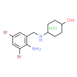 ChemSpider 2D Image | Ambroxol Hydrochloride | C13H19Br2ClN2O