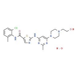 ChemSpider 2D Image | Dasatinib | C22H28ClN7O3S
