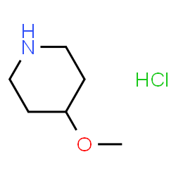 ChemSpider 2D Image | 4-Methoxypiperidine hydrochloride | C6H14ClNO
