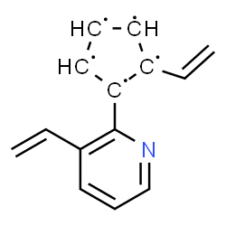 ChemSpider 2D Image | 1-Vinyl-2-(3-vinyl-2-pyridinyl)-1,2,3,4,5-cyclopentanepentayl | C14H12N