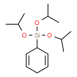 ChemSpider 2D Image | 2,5-Cyclohexadien-1-yl(triisopropoxy)silane | C15H28O3Si