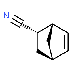 ChemSpider 2D Image | (1S,2S,4R)-Bicyclo[2.2.1]hept-5-ene-2-carbonitrile | C8H9N