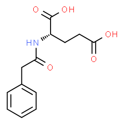 ChemSpider 2D Image | N-Phenylacetylglutamic acid | C13H15NO5