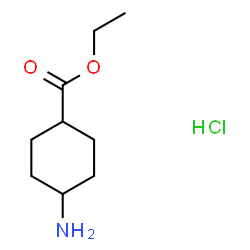 ChemSpider 2D Image | Ethyl 4-aminocyclohexanecarboxylate hydrochloride (1:1) | C9H18ClNO2