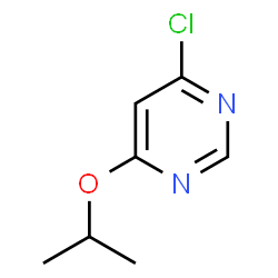 ChemSpider 2D Image | 4-Chloro-6-isopropoxypyrimidine | C7H9ClN2O