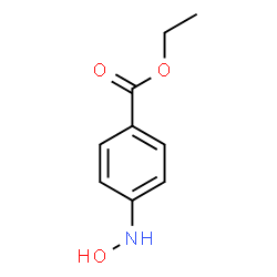 ChemSpider 2D Image | Ethyl 4-(hydroxyamino)benzoate | C9H11NO3