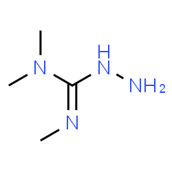 ChemSpider 2D Image | N,N,N'-Trimethylhydrazinecarboximidamide | C4H12N4