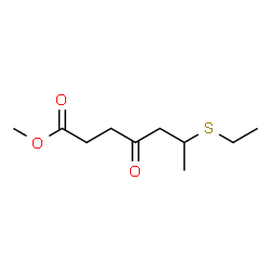 ChemSpider 2D Image | Methyl 6-(ethylsulfanyl)-4-oxoheptanoate | C10H18O3S