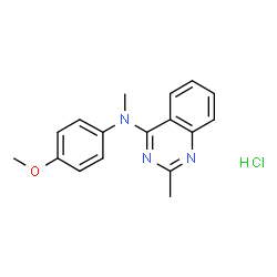 ChemSpider 2D Image | Verubulin hydrochloride | C17H18ClN3O