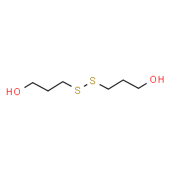 ChemSpider 2D Image | 3,3'-Disulfanediyldi(1-propanol) | C6H14O2S2