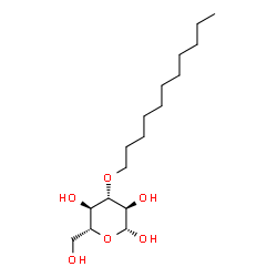 ChemSpider 2D Image | 3-O-Undecyl-beta-D-glucopyranose | C17H34O6