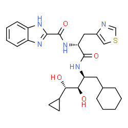 ChemSpider 2D Image | Ro 0437626 | C27H35N5O4S