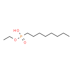 ChemSpider 2D Image | Ethyl hydrogen octylphosphonate | C10H23O3P